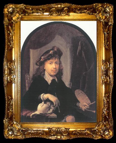 framed  DOU, Gerrit Self-Portrait, ta009-2